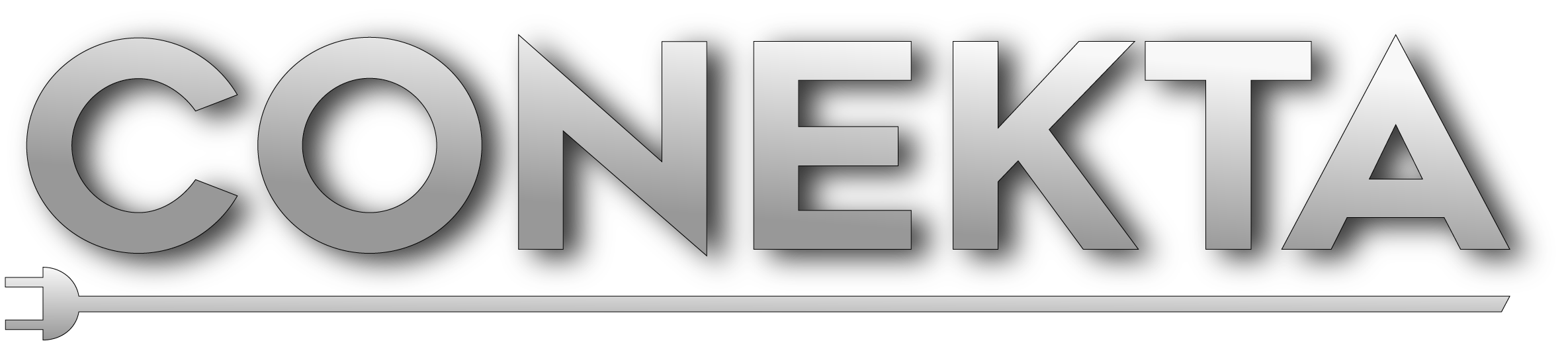 Conekta letras png